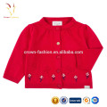 Neuestes Design Cute Sweater Designs für Baby Mädchen Baby Wolle Pullover Strickjacke